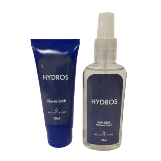 Kit Hydros Body Splash + Sabonete Líquido - Água de Cheiro