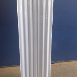 Telha em Fibra De Vidro Ondulada Leitosa - 2,44 X 0,50m - Perfil 075